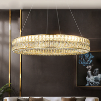 Cacci Circle crystal lighting in Living Room 1.