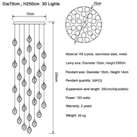 Diamond Staircase Light