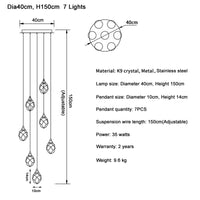 Diamond Staircase Light