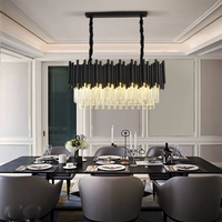 Obsidian Rectangular Chandelier