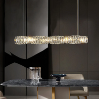 Troli crystal pendant light display image in Dining Room