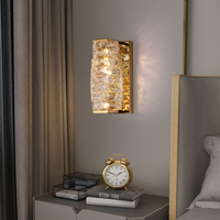 Troli crystal wall sconce display image in Bedside