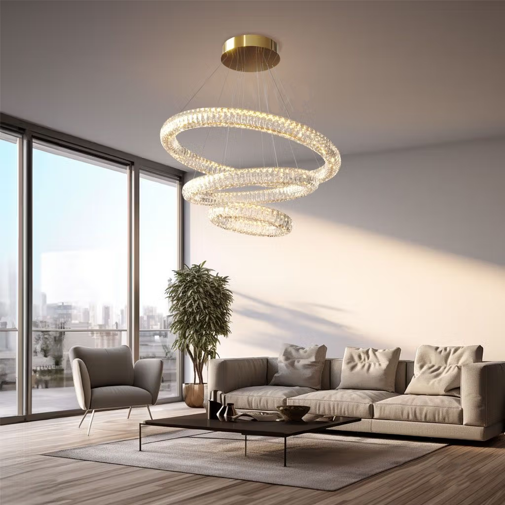 Jana crystal lighting for living room